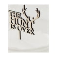 thumbnail image 2 of Weddingstar Natural Wood Cake Topper Decoration - The Hunt Is Over, 2 of 5