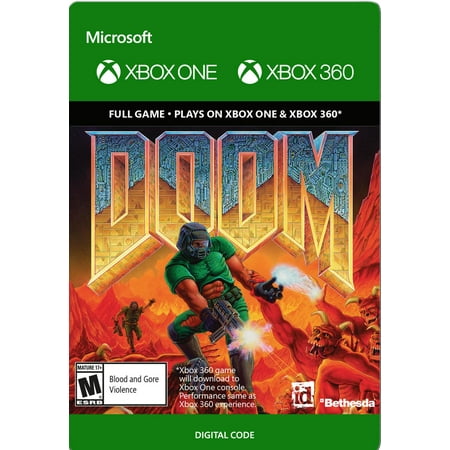 Xbox One Doom (email delivery) (Best Doom 3 Mods)