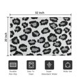 thumbnail image 5 of White and Gray Of Leopard Print Door Rugs,Washable Non Slip Door Mats Indoor,Decorative Door Mats,Entry Mat Indoor for Entrance,Bedroom,Kitchen,Bathroom,20"x32", 5 of 6