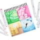 thumbnail image 4 of Set de Marcadores a Base de Alcohol XIEED 80 Colores con Punta Cincel y Pincel, 4 of 6