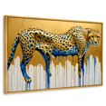 thumbnail image 1 of Cuadro Decorativo Canvas Revolution Marco Flotante Majestad Derretida 90x60 Marco Dorado, 1 of 3