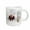 White, variant on 3drose, Buffalo Looking for Direction. Yellowstone National Park. Wyoming., 11oz Mug