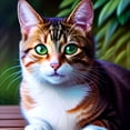 thumbnail image 2 of Whisker Wonderland - Cat Portrait Canvas Wall Art, 2 of 2