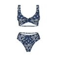 thumbnail image 4 of Daiia Dragon Women's Bikini Set Two Piece Swimsuit High Waisted Bikini Adjustable Straps Bikini Perfect for Beach, Pool, and Summer Vacation-, 4 of 9