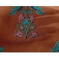 thumbnail image 4 of oneOone Georgette Viscose Fabric Leaves|Bird & Floral Block Print Fabric By Yard 42 Inch Wide, 4 of 4