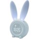 thumbnail image 1 of cute rabbit shaped induction morning alarm clock,intelligent automatic light adjustment,time/date/temperature,voice 26-27s, 1 of 5