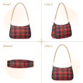 thumbnail image 7 of FORMRS Womens Shoulder Bag with Chain Strap Clutch Purse Cute Tote Handbag, Red and Blue Pattern, 7 of 7