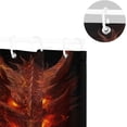 thumbnail image 5 of FREEAMG Dragon Shower Curtain with Hooks, Waterproof Washable Fabric Shower Curtain for Bathroom Bathtub Decor, 60"x 72", 5 of 6
