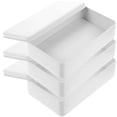 thumbnail image 3 of 3pcs Small Tin Box Empty Rectangle Tinplate Box Tinplate Containers Tin Box With Lid, 3 of 4