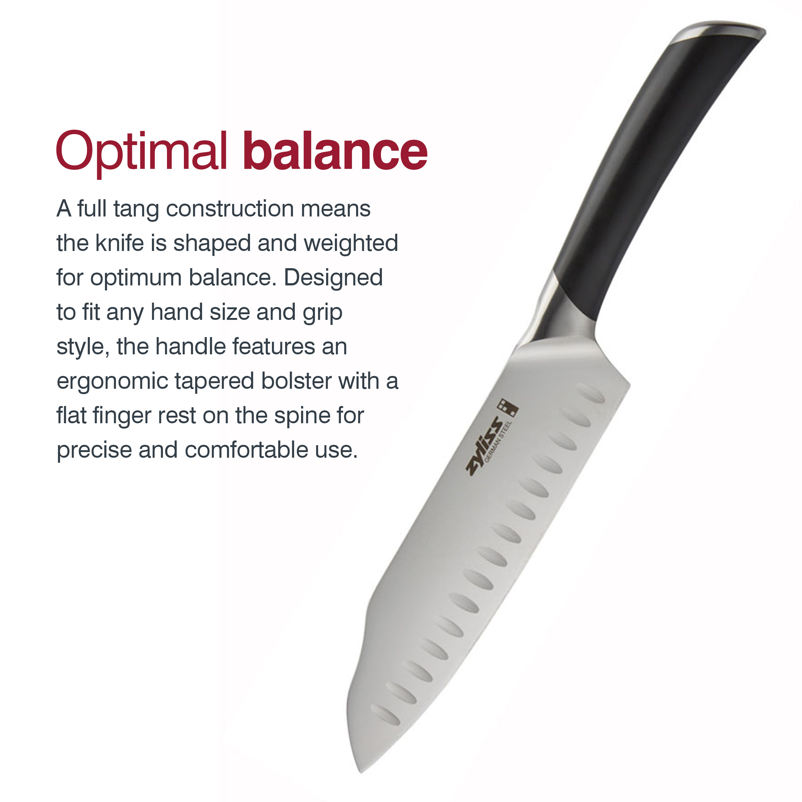 Zyliss Comfort Pro Santoku Knife – 7 in.