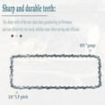 thumbnail image 4 of 16 Inch Chainsaw Chain fits for Husqvarna Greenworks, Craftsman135, 240, 120 Mark II, Replacement Chain (Pcs of 1) for WEN 4017, 40417, 40417BT Chain Saw,0.050" Gauge, 56 Drive Link$$Tools, 4 of 6