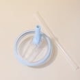 thumbnail image 5 of Wide Mouth, 1/2/3 Pack Replacement Fit For 40 Oz 30 Oz Cup Tumbler, Long Clear ,Reusable Straw, White, 5 of 7