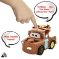 thumbnail image 2 of Disney Pixar Cars Track Talkers Mater Talking Toy Truck, 5.5 inch Collectible with Sound Effects, 2 of 6