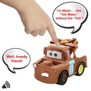 Disney Pixar Cars Track Talkers Mater Talking Toy Truck, 5.5 inch Collectible with Sound Effects