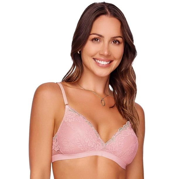 Bra triangular Ilusión Discreción 70120 rosa 34C