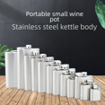 thumbnail image 1 of Botella de vino portátil de acero inoxidable para acampar al aire libre, diseño portátil, estilo vintage, uso versátil, 1 of 4