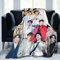 thumbnail image 2 of GOT7 JinYoung Blanket Soft and Comfortable Warm Fleece GOT7 JinYoung Throw Blankets Beach blanket Decoration Gift for Decor Living room dormitory Picnic Yoga Sofa Bed Camping Travel All Season, 2 of 6