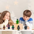 thumbnail image 4 of BuildQuest 36-Piece Spider & Iron Robot Building Set | Modular Armor Action Figures with Cyberpunk Style | Anime-Themed Collectible Toy, 4 of 6