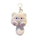 thumbnail image 2 of Adorable gatito chirriante de peluche para colgar en el llavero de la máquina, 2 of 5