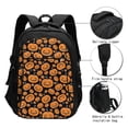 thumbnail image 3 of Fotbe Halloween Pumpkins Mochila con Estampado y Puerto USB para Hombre y Mujer, Mochila Antirrobo, Mochila de Viaje, Mochila Escolar, Mochila Universitaria, 3 of 7