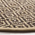 thumbnail image 4 of SAFAVIEH Natural Fiber Thomas Geometric Jute Area Rug, Brown/Natural, 6' x 6' Round, 4 of 8