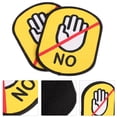 thumbnail image 2 of 3Pcs Dog Collar Stickers Custom Dog Stickers Pet Identification Beware Touch Patch Pet Leash Warning Sleeve Warning Tags, 2 of 8