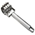 thumbnail image 2 of Washranp Meat Tenderizer,Stainless Steel Heavy Duty Meat Tenderizer Roller Rolling Hammer with Long Handle Meat Needle Pin Hole Punch for Steak Chicken Beef, 2 of 6