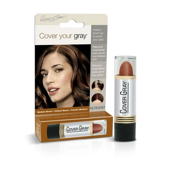 Cover Your Gray Hair Color Touch-Up Stick - Medium Brown (Pack of 3)