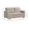 thumbnail image 2 of Inca Memory Foam Sleeper Sofa, 2 of 3