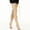 Beige, variant on beister Thigh High & Open Toe Compression Stockings 15-20mmHg - for Women, Pregnancy, Travel, Nurses, Medical Support, Black, 1 Pair