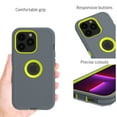 thumbnail image 6 of CoverON For Apple iPhone 13 pro Case, Military Grade Heavy Duty Full Body Phone Cover - Gray, 6 of 8