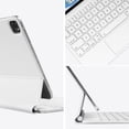 thumbnail image 7 of Magnetic Magic Keyboard Case for iPad Pro 11", iPad Air 11"(M4/M3/M2) / Air 10.9", Trackpad, Backlit,White, 7 of 7