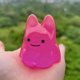 thumbnail image 5 of Conejo de Pascua Juguete de cristal • Fidget de apretón suave • Bola elástica y blanda de colores • Portátil de mano Alivio para viajes en casa, 5 of 5