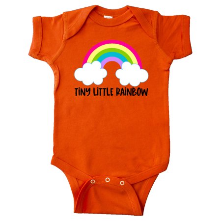 

Inktastic Baby Tiny Little Rainbow Gift Baby Boy or Baby Girl Bodysuit
