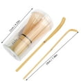 thumbnail image 1 of LAFGUR Bamboo Matcha Making Set Whisk Hooked Bamboo Scoop Chashaku Matcha Tea Whisk ,Matcha Making Set, Matcha Scoop, 1 of 8