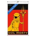 thumbnail image 3 of Rick And Morty - EVil Morty Wall Poster with Wooden Magnetic Frame, 22.375" x 34", 3 of 3