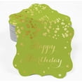 thumbnail image 2 of Inkdotpot Pack Of 100 Real Gold Foil Bracket Shape Paper Tags Happy Birthday Favor Hang Tags, 2 of 6