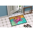 thumbnail image 4 of Carolines Treasures VHA3028MAT Coastal Pink Crab Door Mat Indoor Rug or Outdoor Welcome Mat 18x27 Doormat  27"L x 18"W, 4 of 4