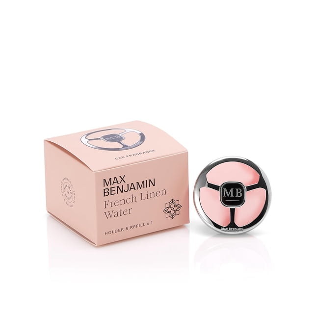 Dispensador de fragancias para coche Max Benjamin French Linen Water