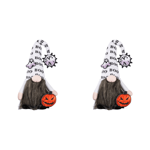 Juguete Halloween Enano Decoración Mini Sombrero Rudolph Regalos para Niños Amigos (Calabazas)