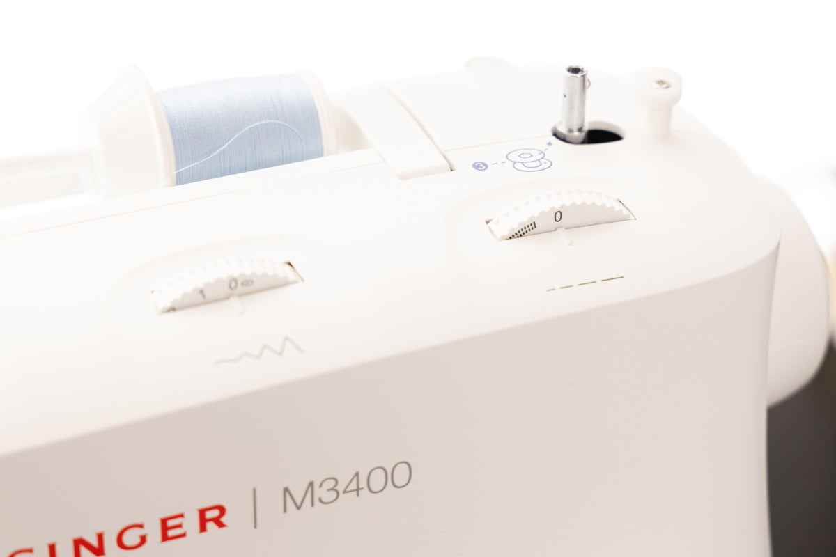 Singer® M3400 Mechanical Sewing Machine, White