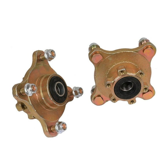 2x 4 Stud Front Wheel Rim Bearing Axle Hub For 125cc 110cc Quad Bike ATV Go kart