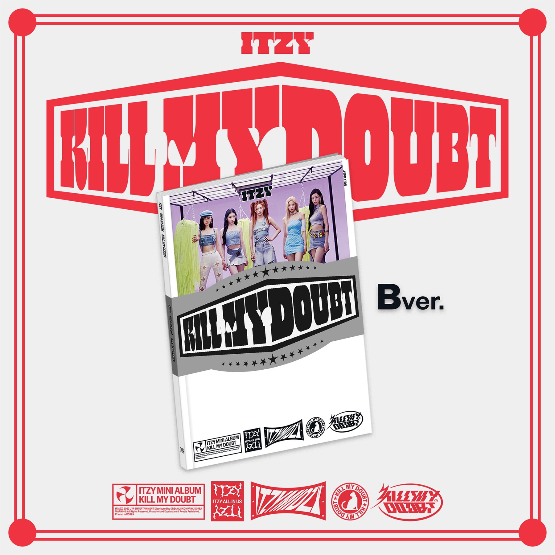 Amazon.co.jp: ITZY KILL MY DOUBT soundwave qoo10 リア X