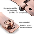 thumbnail image 4 of Cerradura de bloqueo con perilla giratoria VIDYSUFYR de Hasp Locks, 3 pulgadas (paquete de 2), 4 of 6