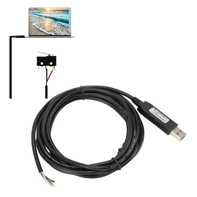 Línea de Interruptor USB, Cable de Interruptor USB Liviano ABS MÚLTIPLE PVC PARA TRABAJAR