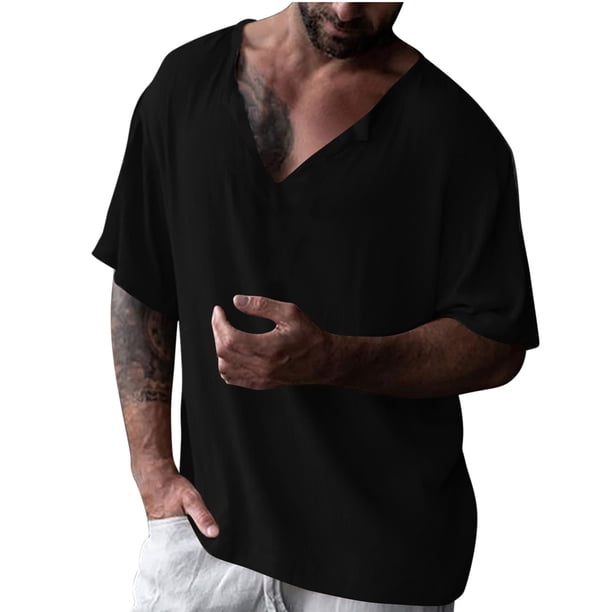 Camisas de Manga Larga para Hombres Casual Botón Abajo Camisa Impresa con Cuello de Giro, Grosor Estándar