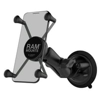 RAM MOUNT TWIST-LOCK SUCTION CUP MOUNT W/LARGE PHONE X-GRIP