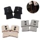 thumbnail image 2 of 3 pares de botas cortas para mujer, calcetines de punto de ganchillo, puños para botas, calentadores de piernas, calcetines Ormromra 222178-1, 2 of 8