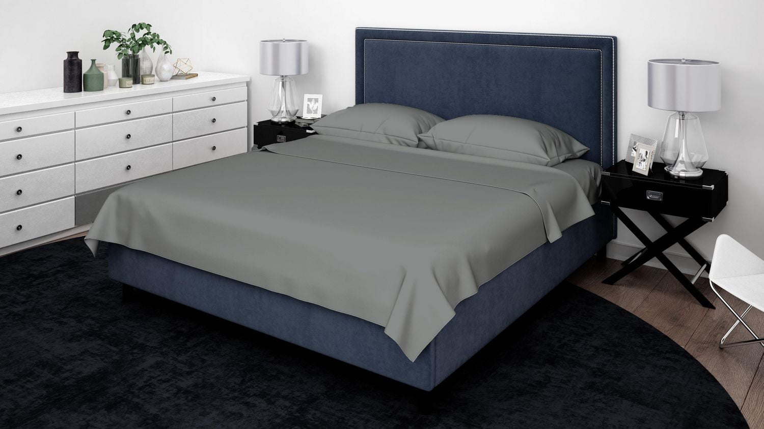 Johnson Home 600 Thread Count Organic Cotton Sheet Set