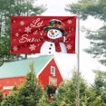 thumbnail image 3 of Banner AVOIN colorlife Let It Snow 91x152 cm doble faz, 3 of 7